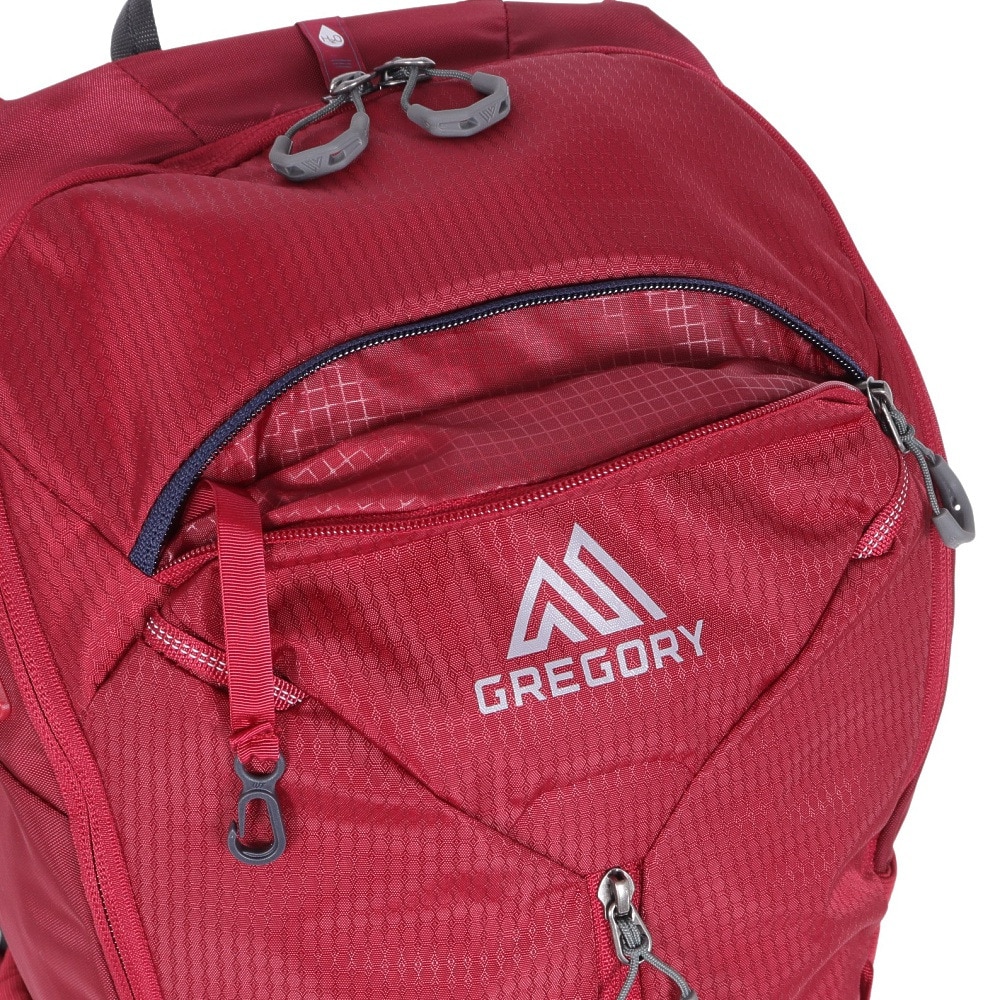 グレゴリー（GREGORY）（レディース）バックパック リュック 登山 ハイキング ジェイド24 LT ルビーレッド 1493191761