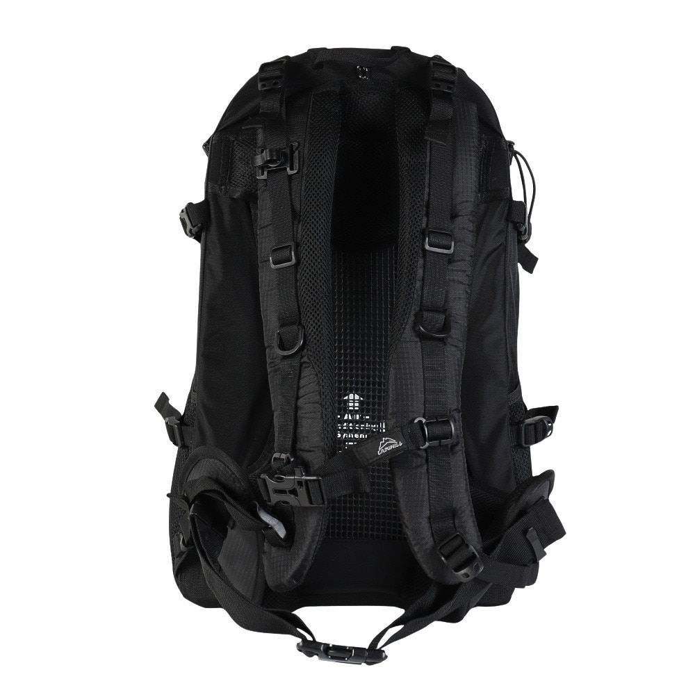グローヒル（GROWHILL）（メンズ、レディース）バックパック リュック 登山 ハイキング デイライト 30L GTB-BP1001 BLK