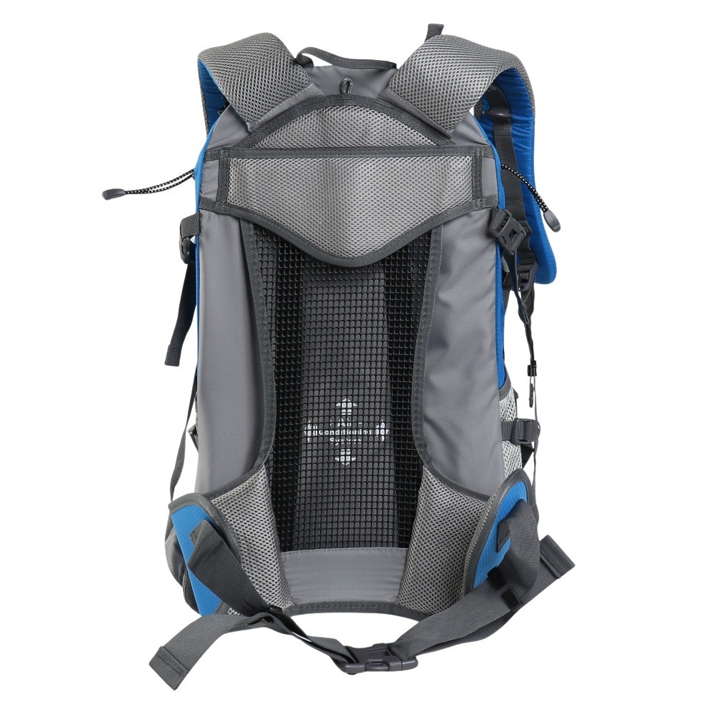 グローヒル（GROWHILL）（メンズ、レディース）バックパック リュック 登山 ハイキング デイライト 30L GTB-BP1001 BLU ブルー レインカバー内蔵 撥水