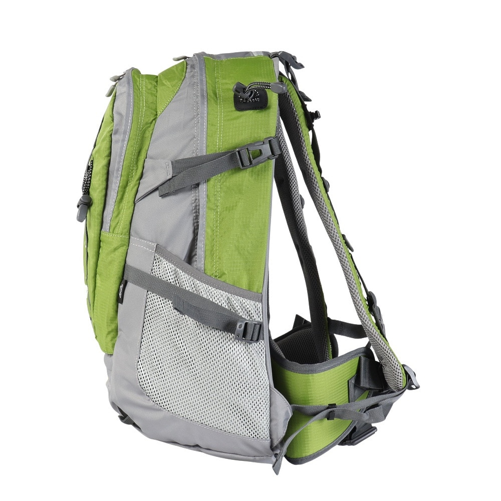 グローヒル（GROWHILL）（メンズ、レディース）バックパック リュック 登山 ハイキング デイライト 30L GTB-BP1001 GRN グリーン レインカバー内蔵 撥水