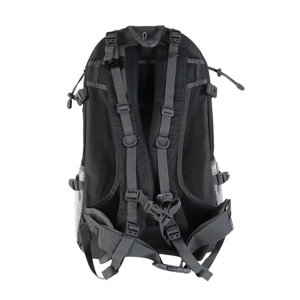 グローヒル（GROWHILL）（メンズ、レディース）バックパック リュック 登山 ハイキング デイライト 30L GTB-BP1001 H.BLK ブラック レインカバー内蔵 撥水