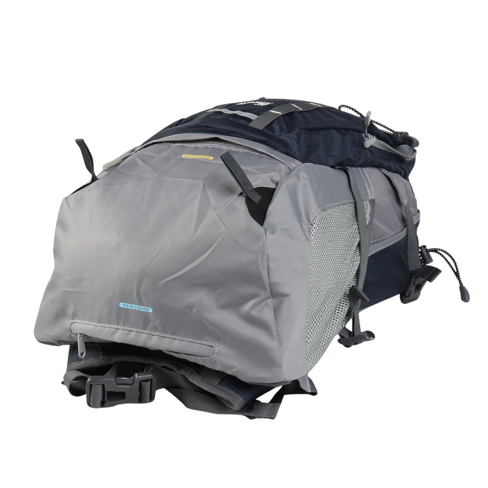 グローヒル（GROWHILL）（メンズ、レディース）バックパック リュック 登山 ハイキング デイライト 30L GTB-BP1001 NVY ネイビー レインカバー内蔵 撥水