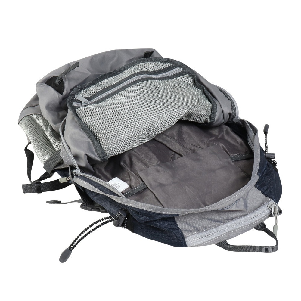 グローヒル（GROWHILL）（メンズ、レディース）バックパック リュック 登山 ハイキング デイライト 30L GTB-BP1001 NVY ネイビー レインカバー内蔵 撥水
