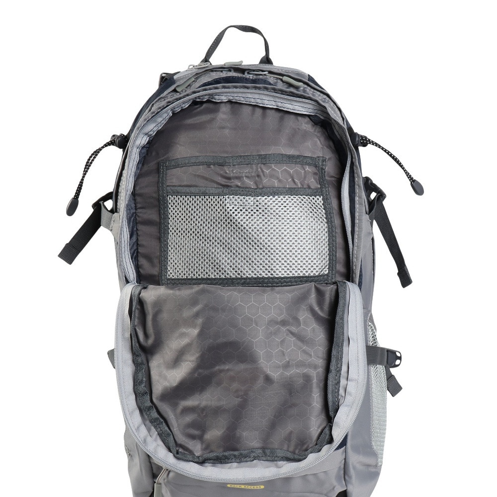 グローヒル（GROWHILL）（メンズ、レディース）バックパック リュック 登山 ハイキング デイライト 30L GTB-BP1001 NVY ネイビー レインカバー内蔵 撥水