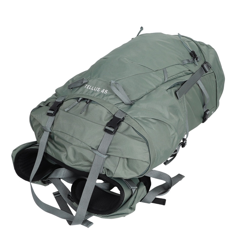 ザ・ノース・フェイス（THE NORTH FACE）（メンズ、レディース）バックパック リュック 登山 ハイキング テルス45 NM62367 DG
