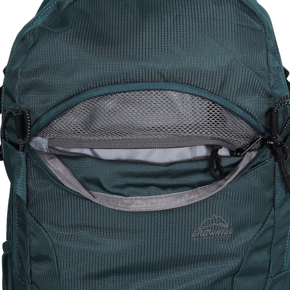グローヒル（GROWHILL）（メンズ、レディース）バックパック リュック 登山 ハイキング エアーメッシュクライマー LTB-BP7001 GRN
