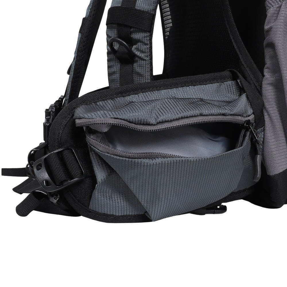 グローヒル（GROWHILL）（メンズ、レディース）バックパック リュック 登山 ハイキング エアーメッシュクライマー LTB-BP7001 GRY