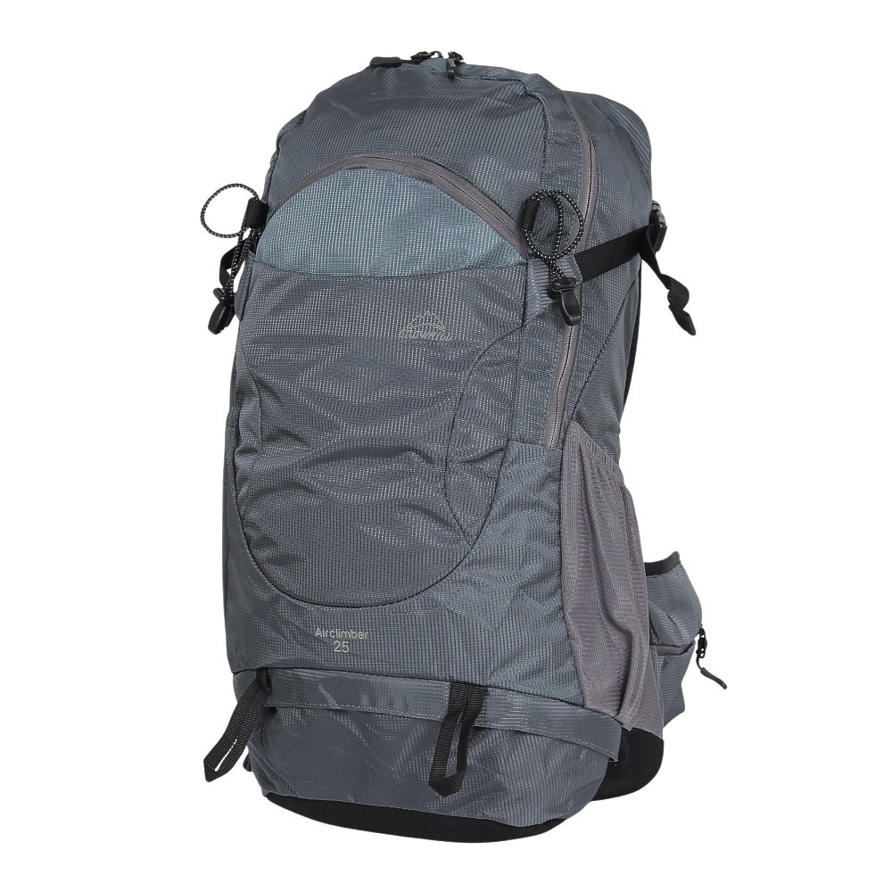 グローヒル(GROWHILL)バックパック リュック 登山 ハイキング エアーメッシュクライマー LTB-BP7001 GRY… グローヒル（GROWHILL）（メンズ、レディース）バックパック リュック