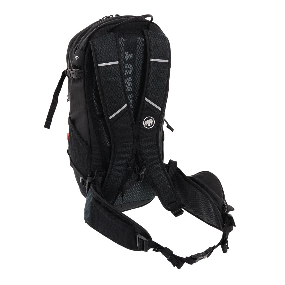 マムート（MAMMUT）（メンズ、レディース）バックパック リュック リチウム15 2530-00301-0001 15L ブラック レインカバー付 登山 ハイキング 軽量