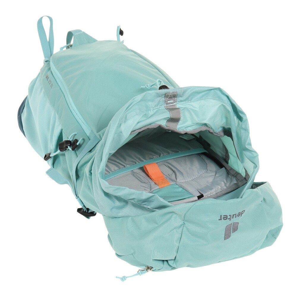 ドイター（deuter）（レディース）バックパック リュック トレイル 22 SL D3440223-1377 ライトブルー 22L レインカバー付