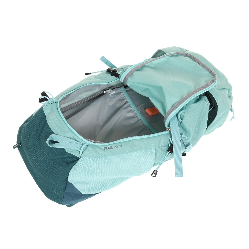 ドイター（deuter）（レディース）バックパック リュック トレイル 22 SL D3440223-1377 ライトブルー 22L レインカバー付