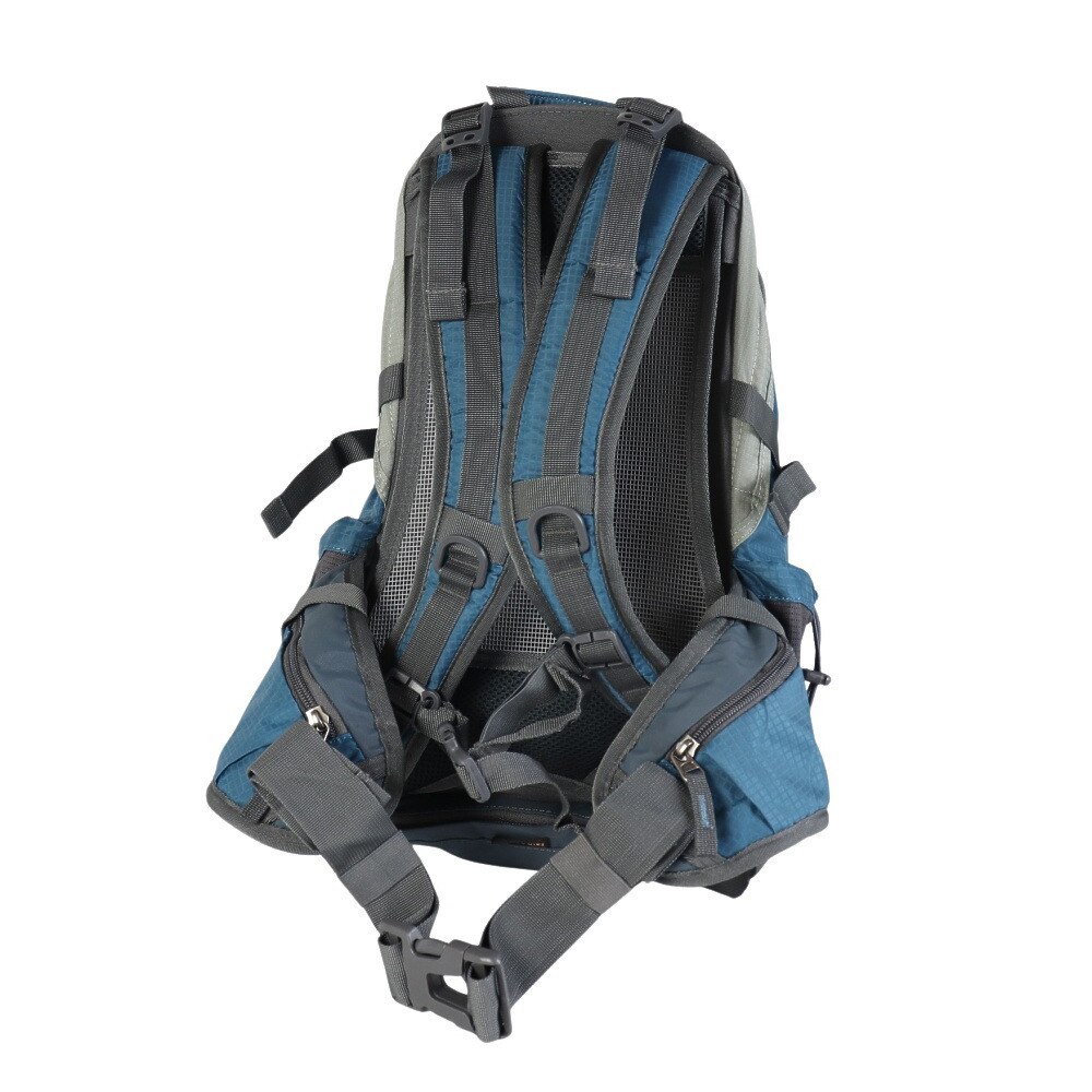 グローヒル（GROWHILL）（メンズ、レディース）バックパック リュック 登山 ハイキング ハイカー 18L GTB-BP3002 BLU ブルー 防水レインカバー内蔵 小型バッグ