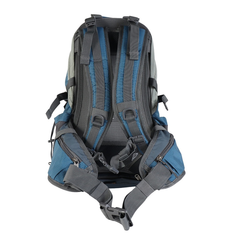 グローヒル（GROWHILL）（メンズ、レディース）バックパック リュック 登山 ハイキング ハイカー 18L GTB-BP3002 BLU ブルー 防水レインカバー内蔵 小型バッグ