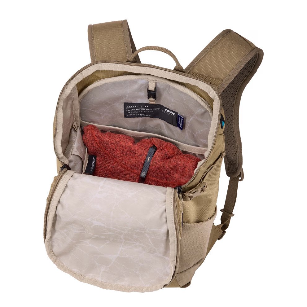 スーリー（THULE）（メンズ、レディース）バックパック リュック 登山 ハイキング Thule AllTrail 18L 3205087 Faded Khaki