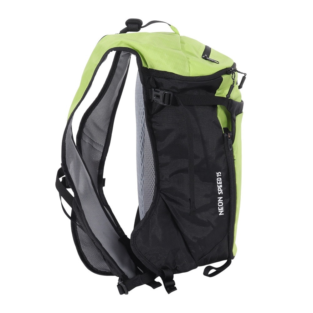 マムート（MAMMUT）（メンズ、レディース）カメラザック リュック Neon Speed 2510-03180-40223 ライムブラック 15L