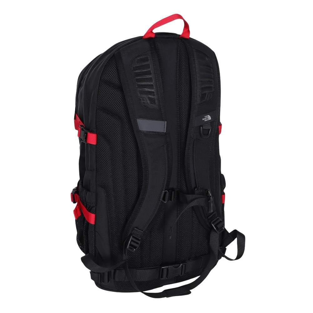 ザ・ノース・フェイス（THE NORTH FACE）（メンズ、レディース）リュック バッグ バックパック ビッグショット NM72301 KR ブラック×レッド 33L 17インチPC対応