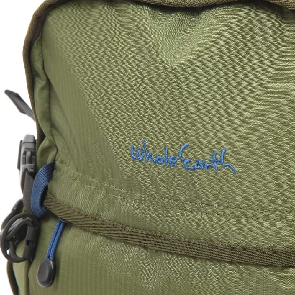 ホールアース｜リュック 25L バックパック WES17F04-9002 DGRN バッグ レインカバー付き 防水カバー 自転車通勤 通学 登山 -  アウトドア・キャンプ用品はエルブレス