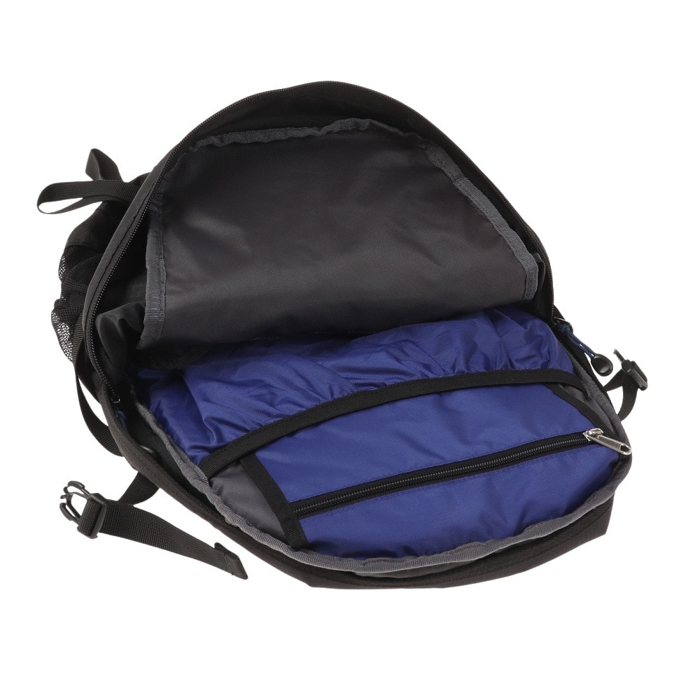 ホールアース（Whole Earth） リュック バックパック BACKPACK 20L WES17F04-9003 BLK ブラック レインカバー付