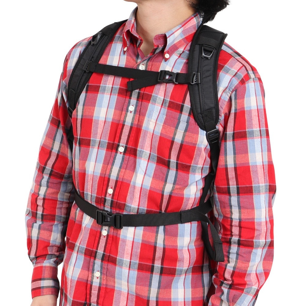 ホールアース（Whole Earth） 軽量 コンパクト 15L リュック WES17F04-9004 15L BLU ブラック バッグ 小型 レインカバー付