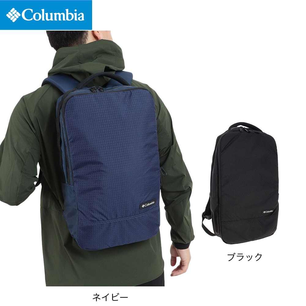 コロンビア（Columbia）（メンズ、レディース）リュック バッグ Screamer Brush Slim PU8376 464 ネイビー ビジネス スリム 軽量 撥水
