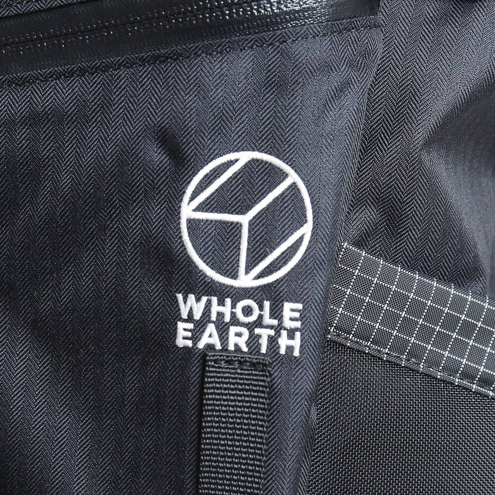 ホールアース（Whole Earth）（メンズ、レディース、キッズ）バッグ リュック ロールトップ　バックパック WE2LGZ01 BLK