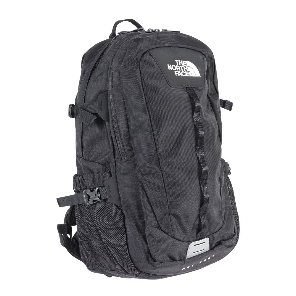 ノースフェイス（THE NORTH FACE）（メンズ、レディース）バッグ リュック ホットショット NM72302 K 27L ブラック 通勤 通学 ビジネス