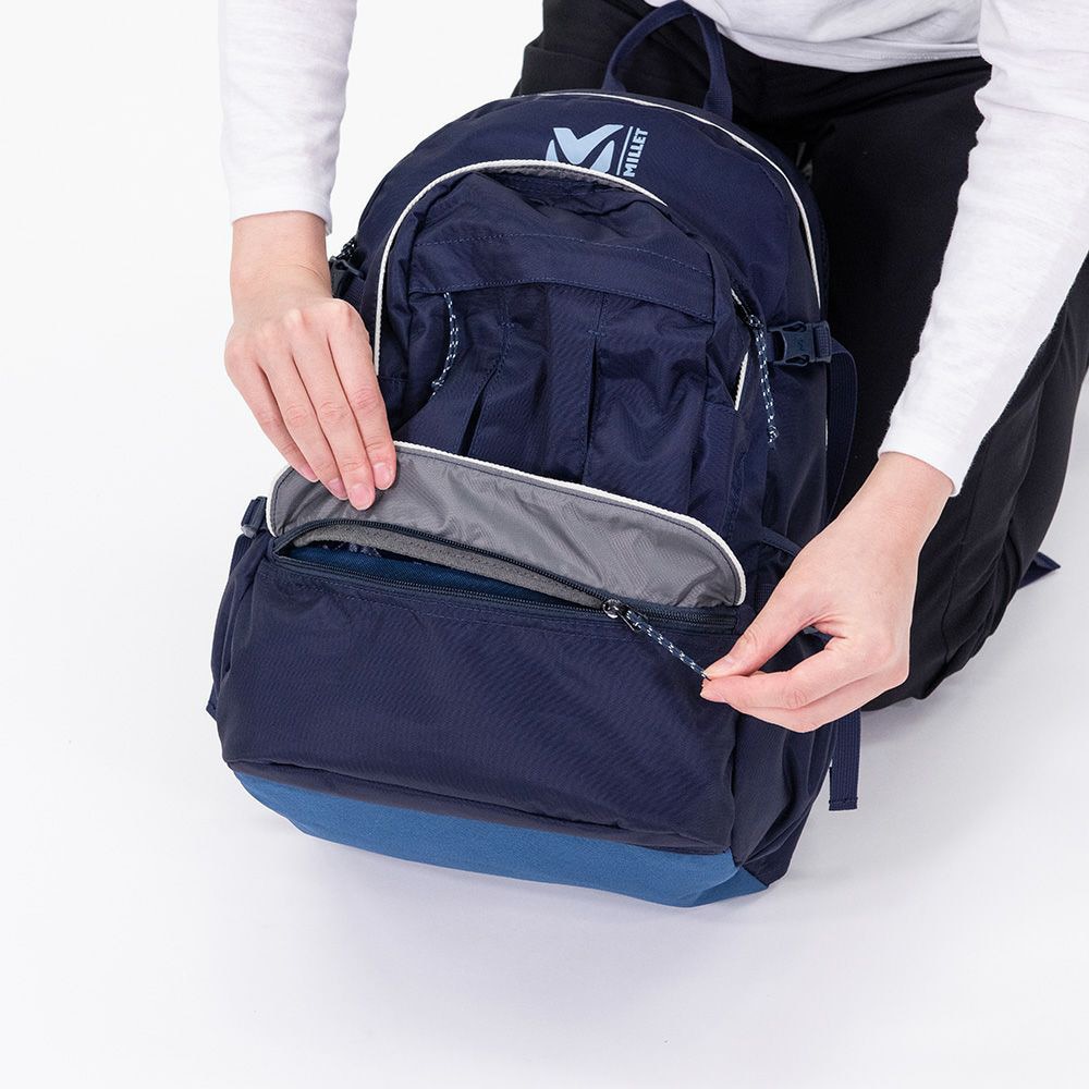 ミレー（Millet）（メンズ、レディース）バッグ リュック マルシェ NX 20 MIS0761-7317 ネイビー 20L