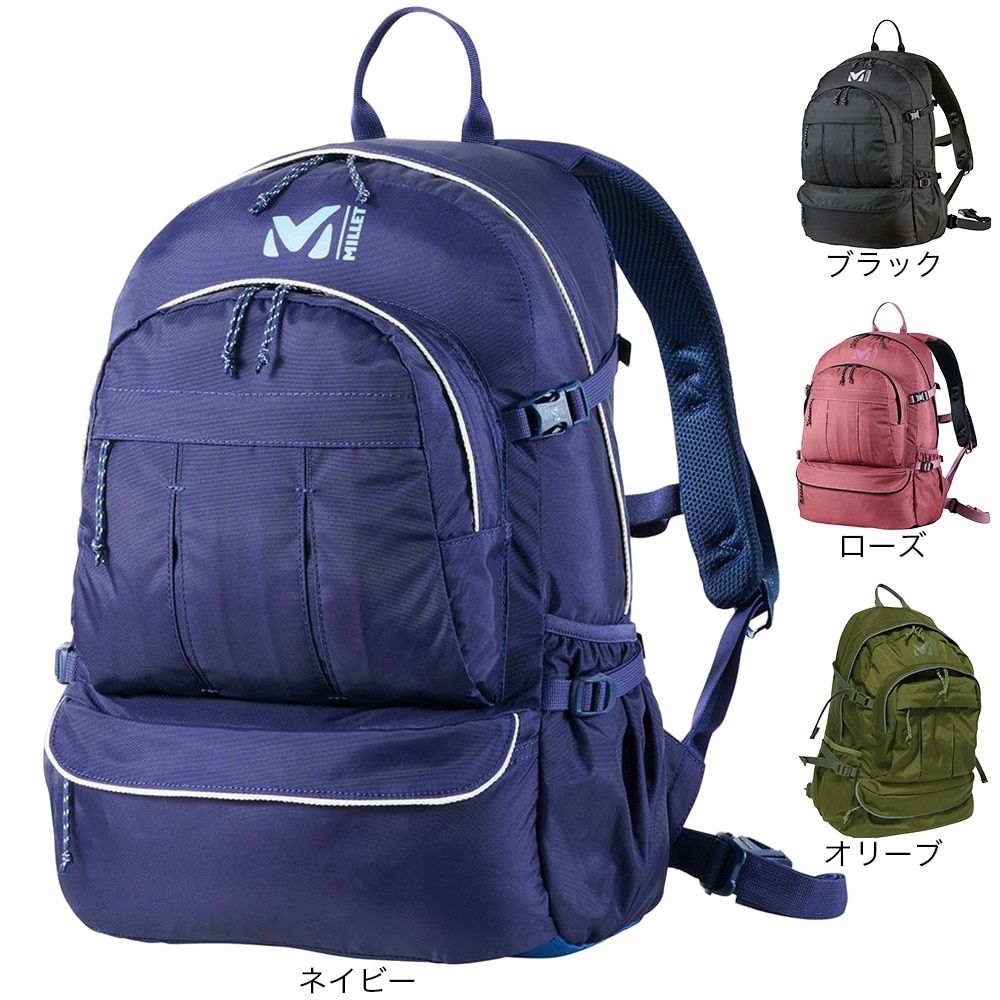 ミレー（Millet）（メンズ、レディース）バッグ リュック マルシェ NX 20 MIS0761-6151 ローズ 20L