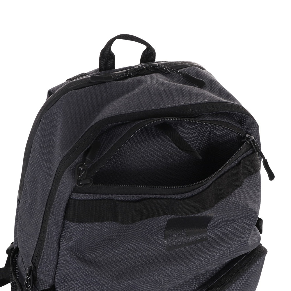 ジャックウルフスキン（JackWolfskin）（メンズ、レディース）バッグ リュック JP UR CNNCT COMMUTER 24 2011381-6350 チャコールグレー 24L