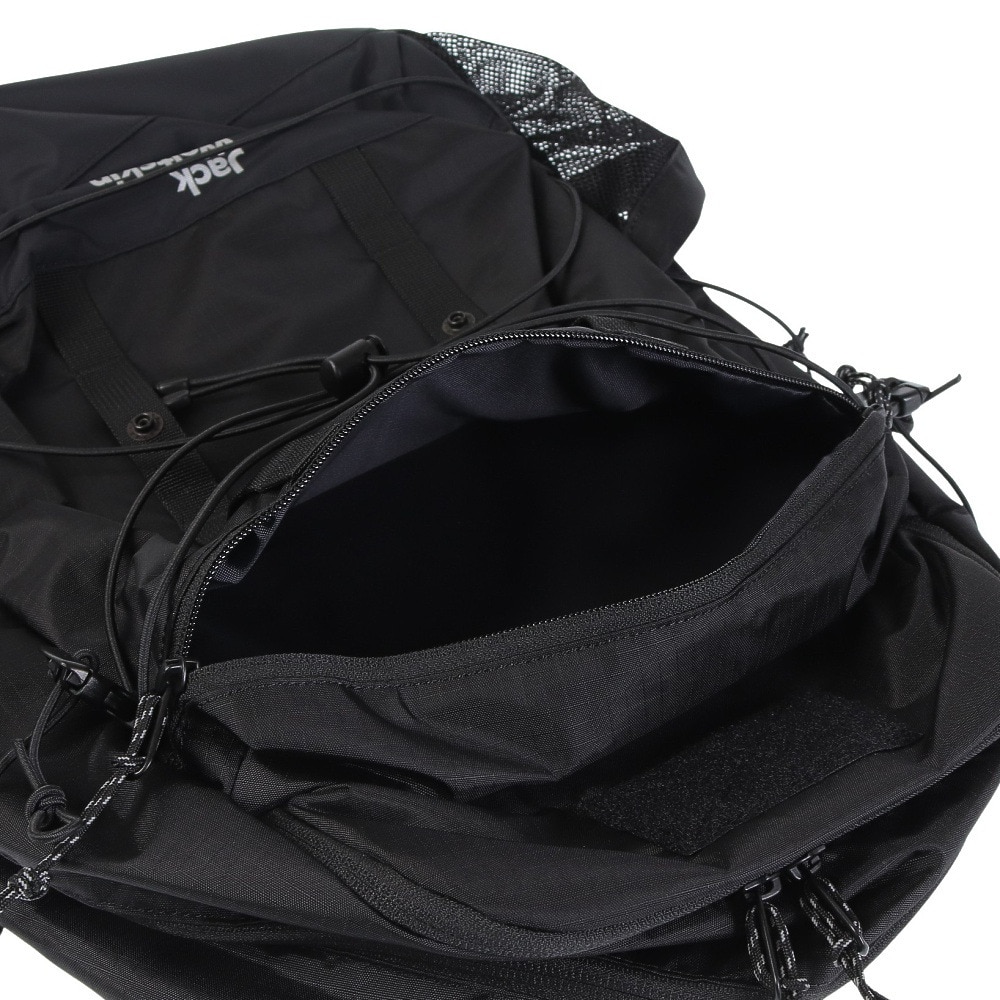 ジャックウルフスキン（JackWolfskin）（メンズ、レディース）バッグ リュック バックパック JP FL HIKER SACK V2 2011611-6000 ブラック 24.5L