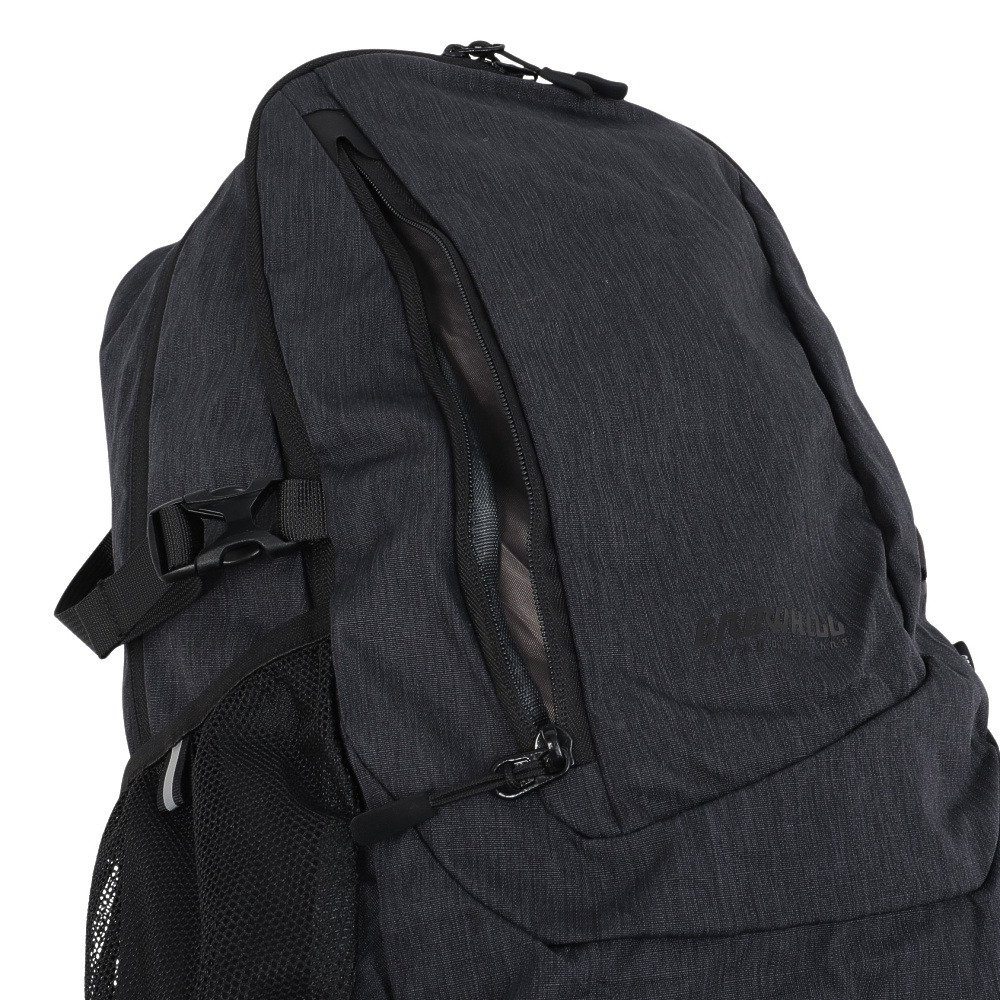 グローヒル（GROWHILL）（メンズ、レディース）バッグ バックパック リュック コミューター 25L LBT6001 Heather BLK ヘザーブラック PC収納
