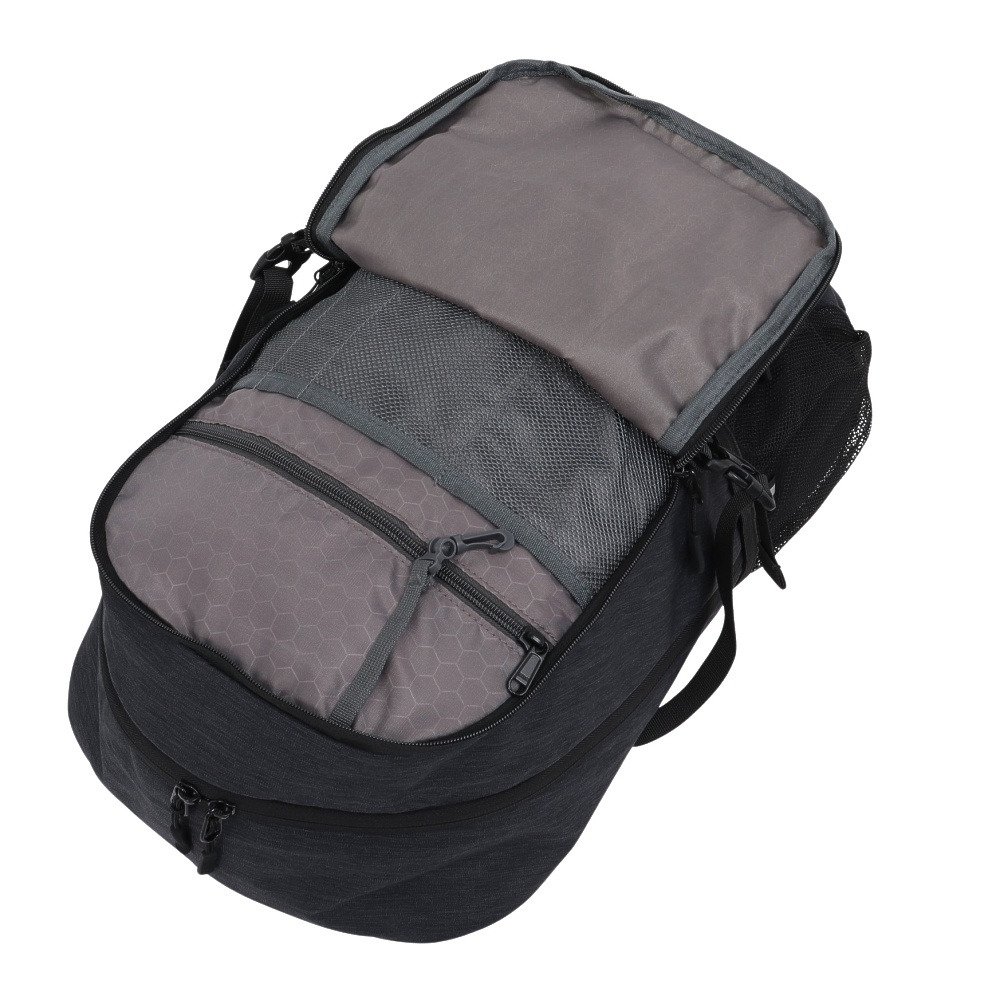 グローヒル（GROWHILL）（メンズ、レディース）バッグ バックパック リュック コミューター 25L LBT6001 Heather BLK ヘザーブラック PC収納