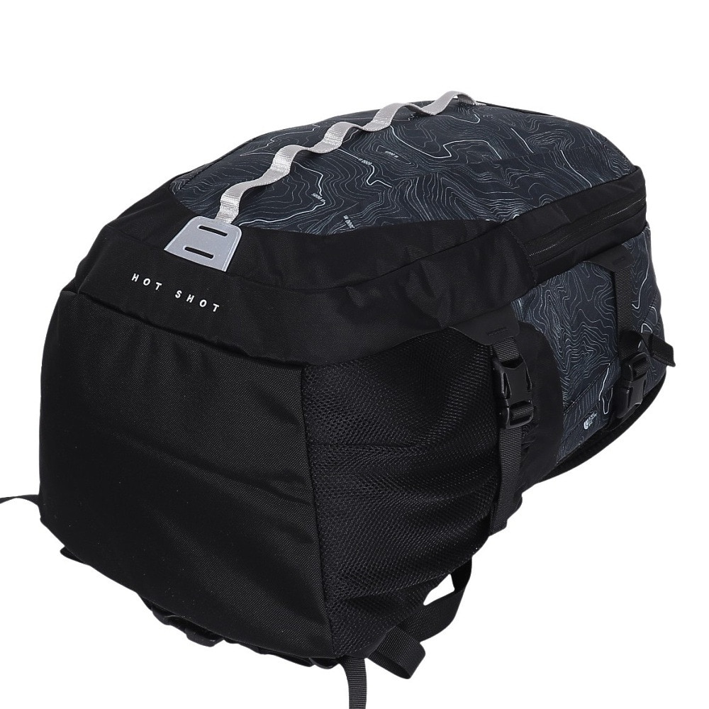 ザ・ノース・フェイス（THE NORTH FACE）（メンズ、レディース）リュック バッグ バックパック ホットショット NM72302 KT ブラックトポ 27L 新色 15インチPC対応