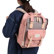 (レディース)バッグ リュック Macaroon マカロン 179522 D010-7590-F 16L パープル×ピンク おしゃれ タブレット収納 撥水 軽量