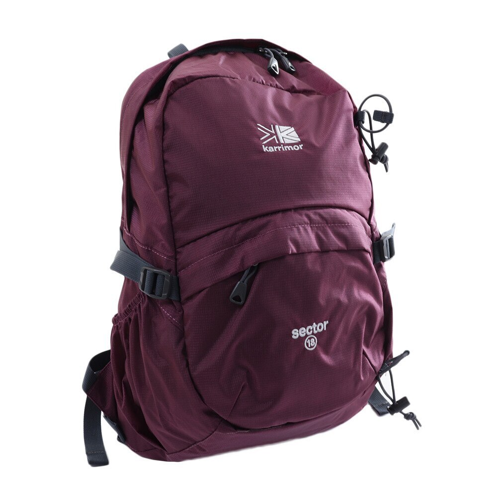 カリマー（karrimor）（メンズ、レディース）リュック バッグ バックパック 18L SECTOR18 セクター18  SU-SGCA-0405/AMARANTH 501009-3120