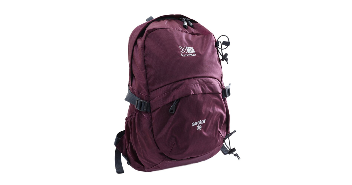 カリマー｜リュック バッグ バックパック 18L SECTOR18 セクター18 SU-SGCA-0405/AMARANTH 501009-3120  - アウトドア・キャンプ用品はエルブレス