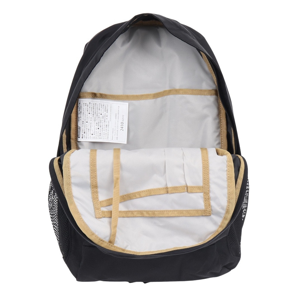 コールマン（Coleman）（メンズ、レディース、キッズ）ウォーカー15 子供 女性が使いやすい 撥水 リュック 15L 2000038986 ブラック