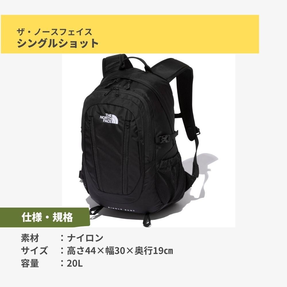 ザ・ノース・フェイス 20L NM72203 K バックパック リュック