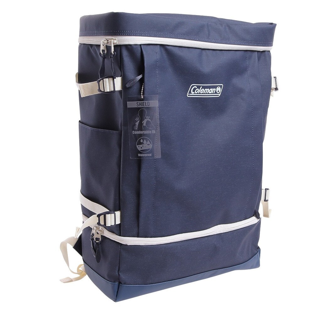 バッグ リュック バックパック 36l シールド35 プラス2レイヤー 通勤 通学 スクエア型 大容量 登山 防水 撥水 靴収納 コールマン アウトドア キャンプ用品はエルブレス
