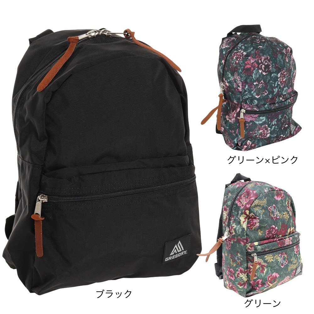 グレゴリー（GREGORY）（メンズ、レディース）軽量 日帰り旅行サイズ 通勤 通学 バッグ リュック バックパック スクールデイ 1444311041 ブラック 16L