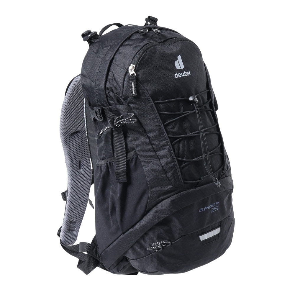 ドイター（deuter）（メンズ、レディース）バッグ バックパック リュック スパイダー 25 D6810521-7000 ブラック