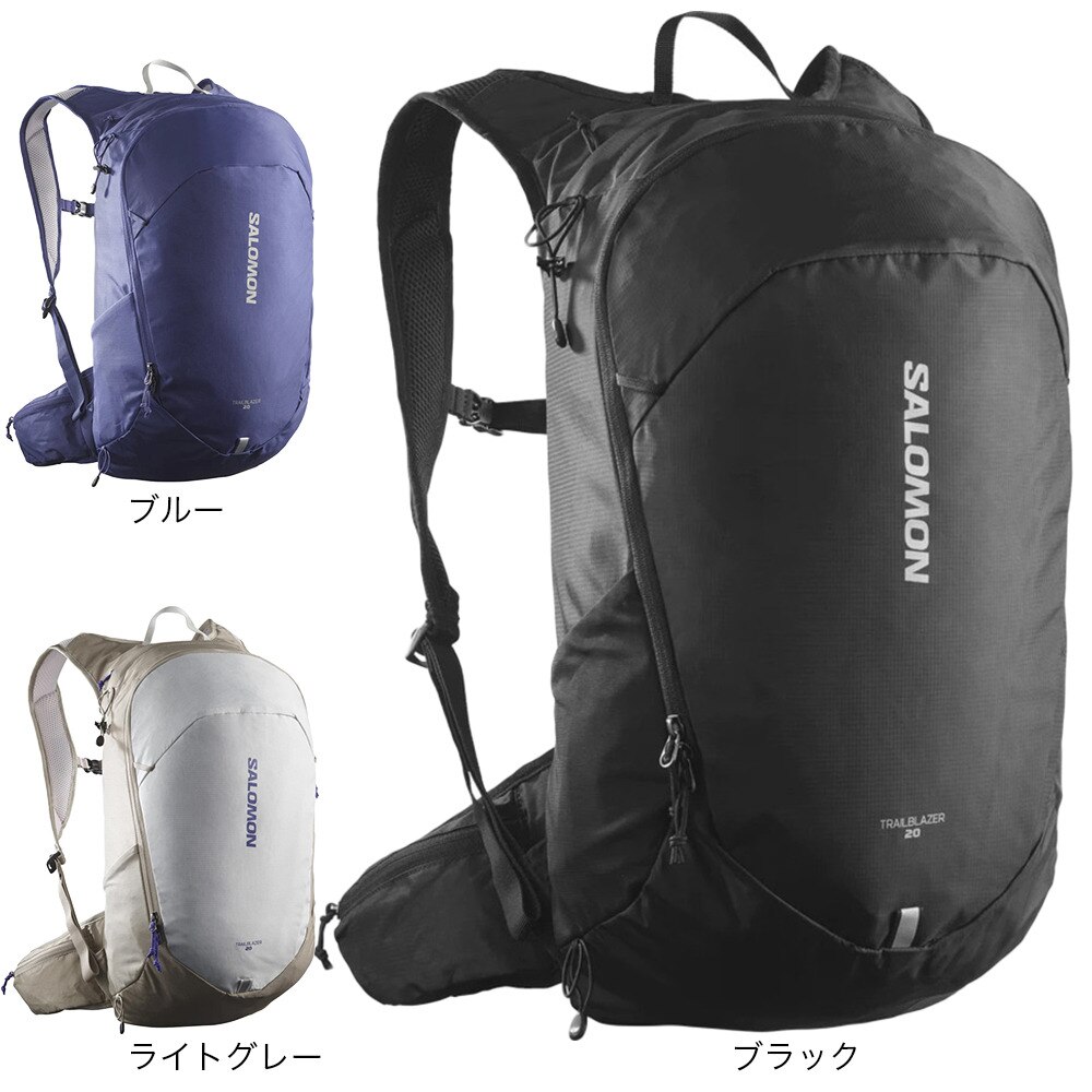 サロモン（SALOMON）（メンズ、レディース）ハイキングバッグ バックパック リュック TRAILBLAZER 20 LC2182800