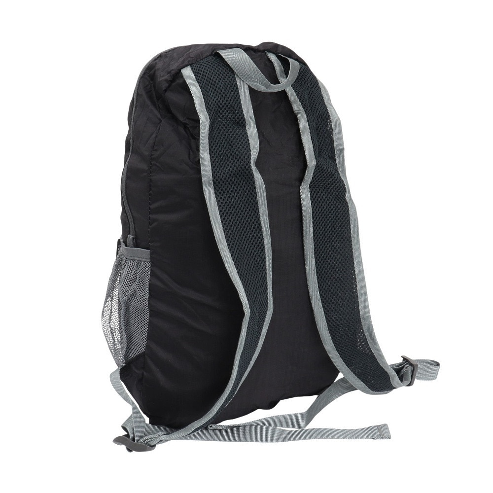 グローヒル（GROWHILL）（メンズ、レディース）バッグ バックパック リュック 折りたたみザック GTB-BP5001 BLK ブラック コンパクト収納 携帯用