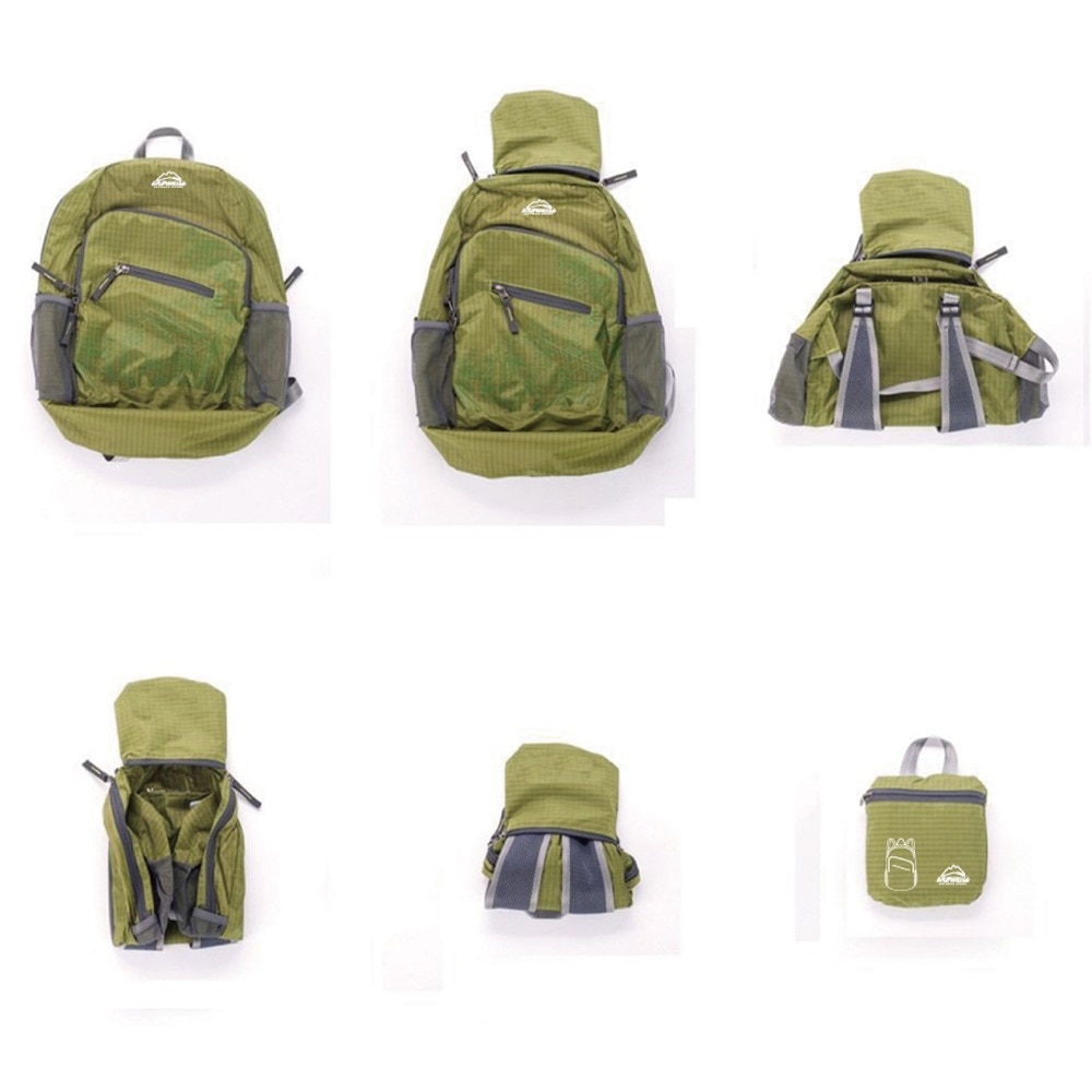 グローヒル（GROWHILL）（メンズ、レディース）バッグ バックパック リュック 折りたたみザック GTB-BP5001 GRN グリーン コンパクト収納 携帯用