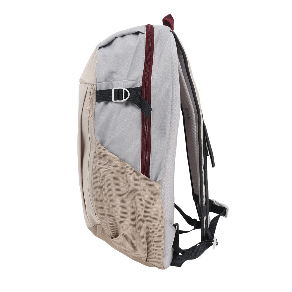 ケシュア（QUECHUA）（メンズ、レディース）バッグ バックパック リュック BP 100 20L 8529019-2663476 サンドベージュ 通勤 通学 防災 耐摩耗性
