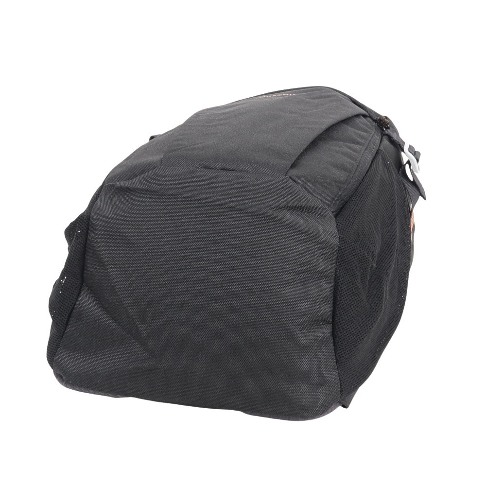 ケシュア（QUECHUA）（メンズ、レディース）バッグ バックパック リュック BP 100 20L 8529024-2663481 ブラック 通勤 通学 防災 耐摩耗性