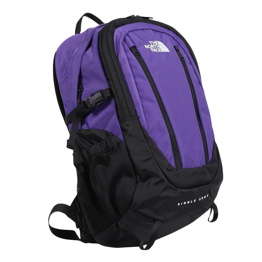 ザ・ノース・フェイス（THE NORTH FACE）（メンズ、レディース）バッグ バックパック リュック シングルショット NM72303 PL パープル 20L 新色 小型