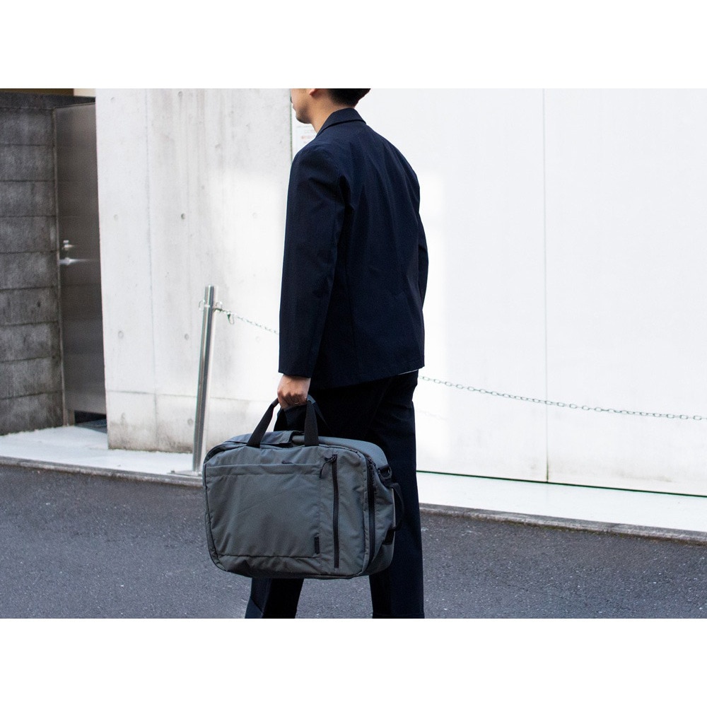 スノーピーク（snow peak）（メンズ、レディース）バッグ バックパック リュック Everyday Use 3Way ビジネスバッグ AC-21AU413R GY