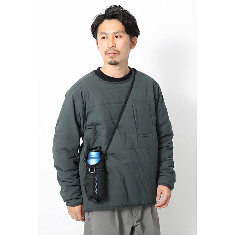 スノーピーク（snow peak）（メンズ、レディース）ボトルホルダー Double Face Mesh Bottle Carrier AC-22SU008 BK