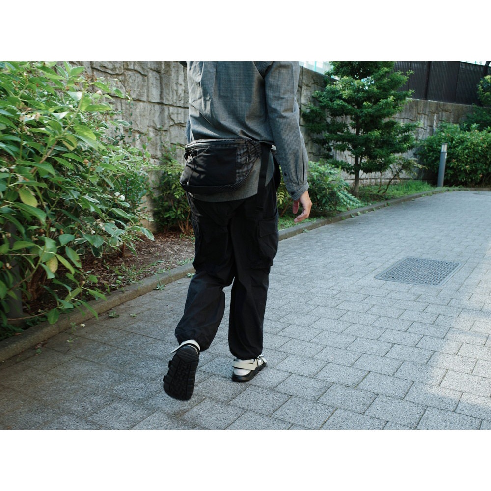 スノーピーク（snow peak）（メンズ、レディース）Transit ウエストバッグ AC-24AU415 BK
